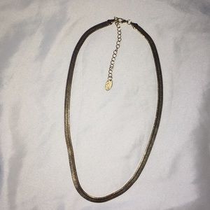 Gold chain necklace
